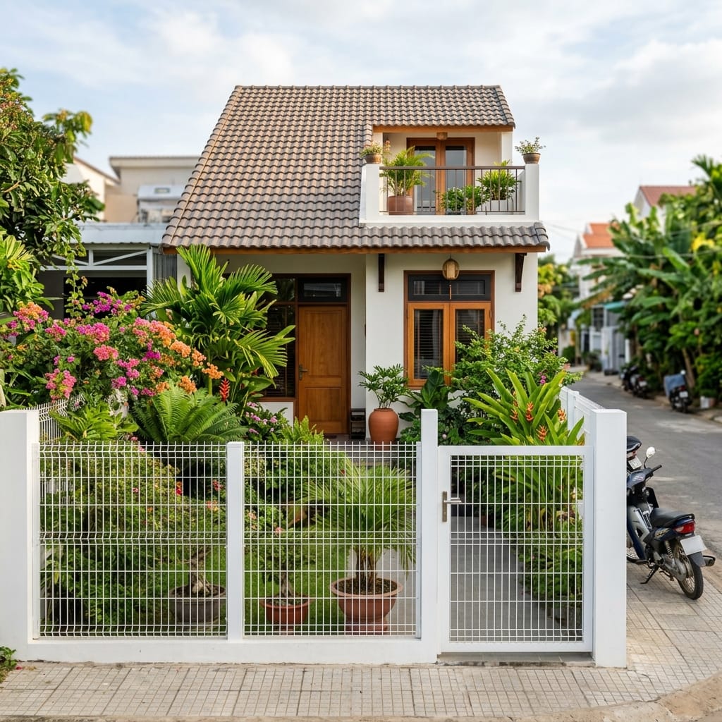 Hàng Rào Nhà Cấp 4