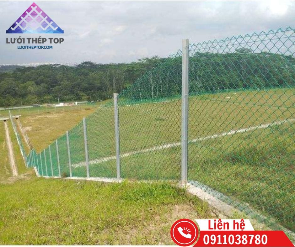 Lưới B40 bọc nhựa PVC rào trang trại sinh thái Farmstay siêu bền và tiết kiệm