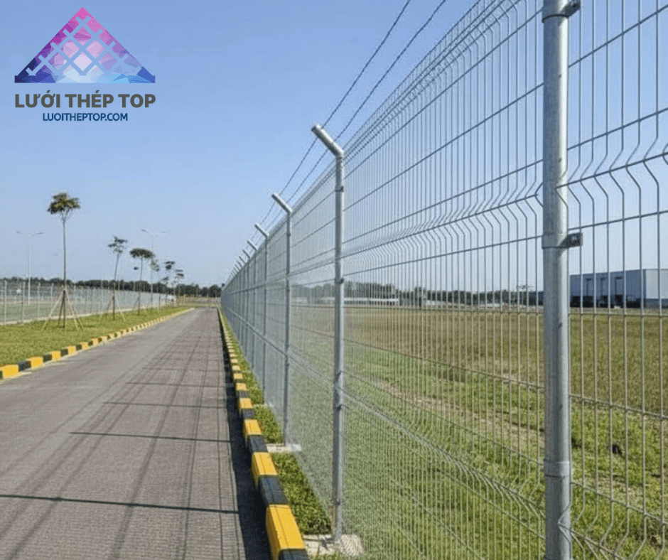 2 Cách Lắp Đặt Và Thi Công Hàng Rào Lưới Thép Hàn Phổ Biến Hiện Nay 