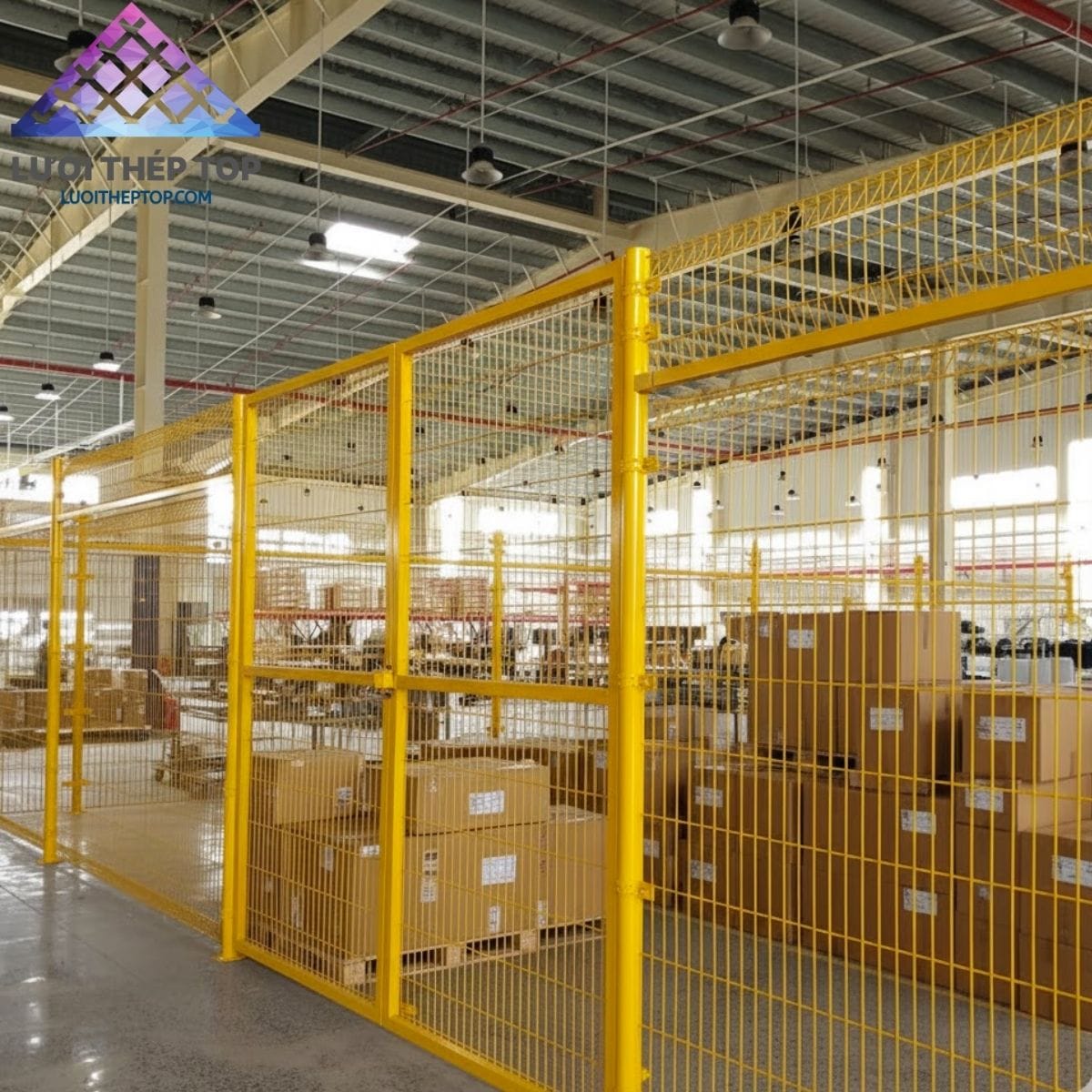 Ứng dụng của hàng rào lưới thép hàn