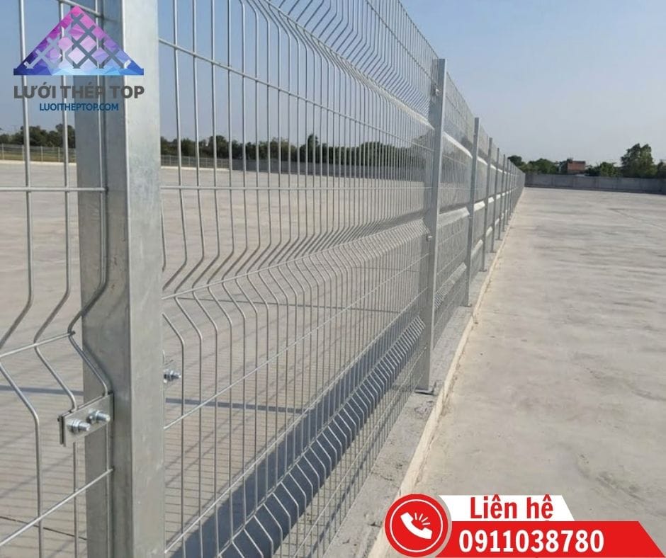 Hàng rào mạ kẽm nhúng nóng tại Cần Giuộc Long An