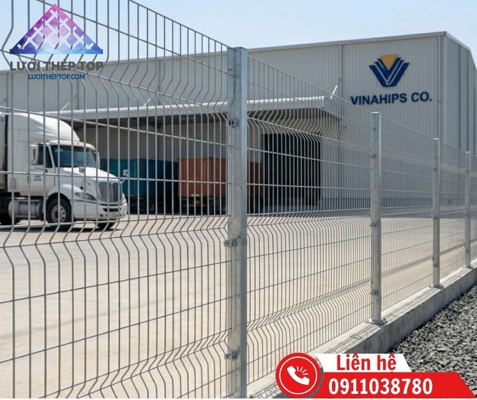 Lắp đặt hàng rào chấn sóng tại Long An