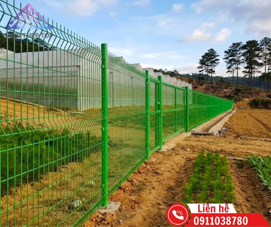 Tiêu Chuẩn Kỹ Thuật Và Báo Giá Lưới Thép Hàng Rào 4ly Chấn Sóng