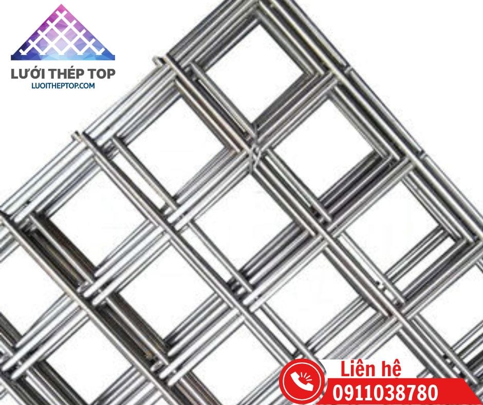 Hàng rào lưới thép hàn với kích thước ô lưới và đường kính dây đồng đều tạo thẩm mỹ cao