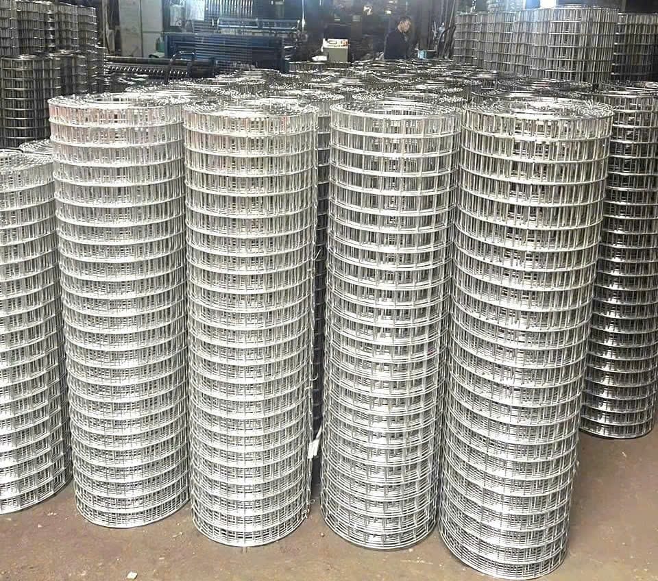 Cuộn lưới thép mạ kẽm tại xưởng đầy đủ kích thước
