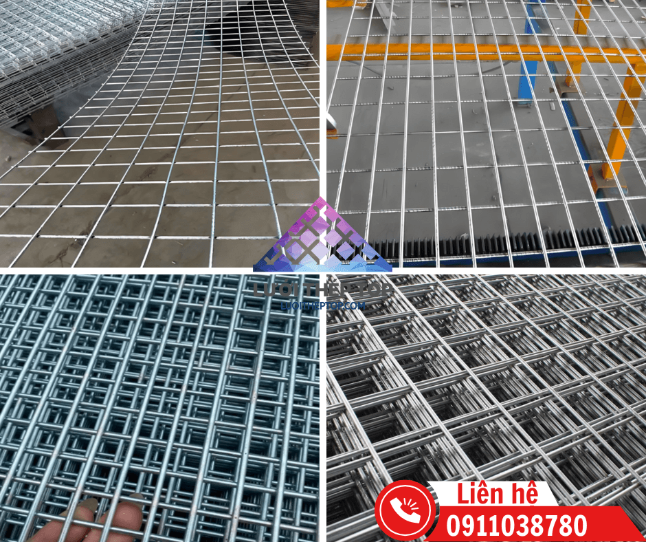 các loại ô lưới của lưới thép mạ kẽm
