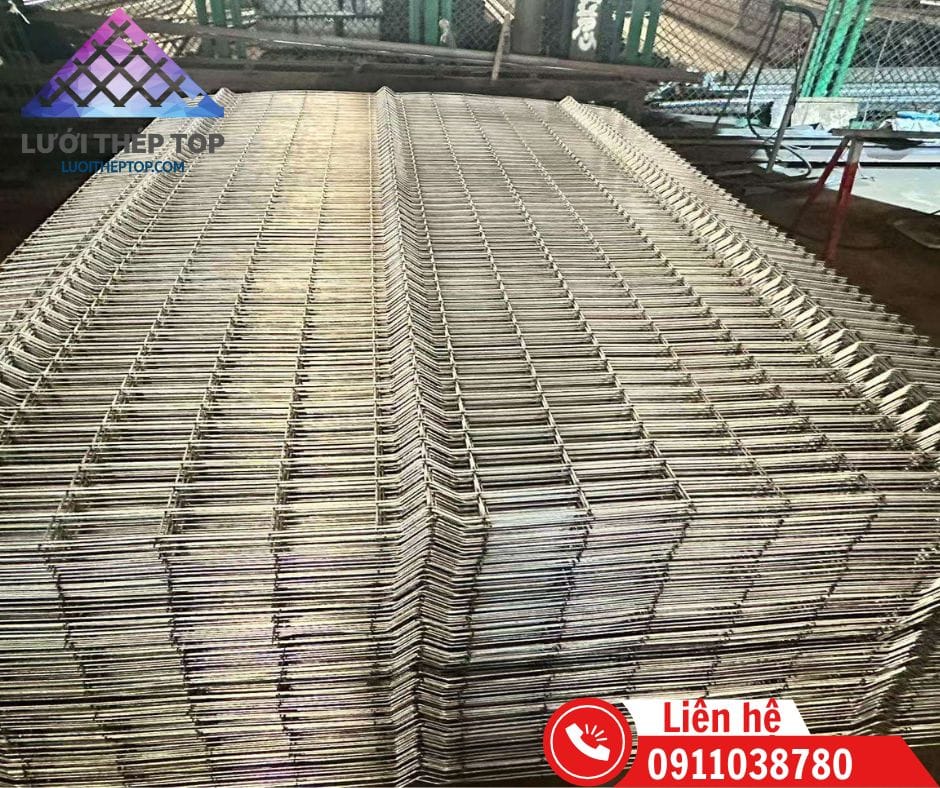 Tấm lưới thép hàn được sản xuất theo nhiều quy cách