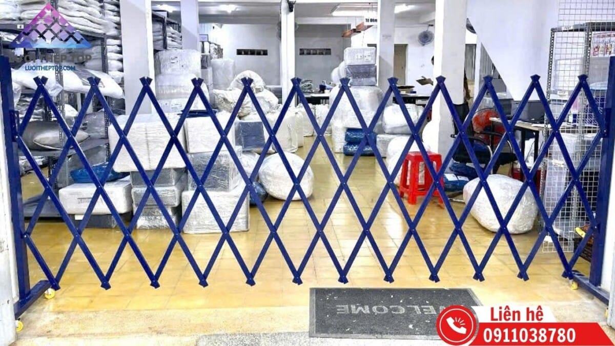 
Quy trình sản xuất hàng rào lưới thép hàn