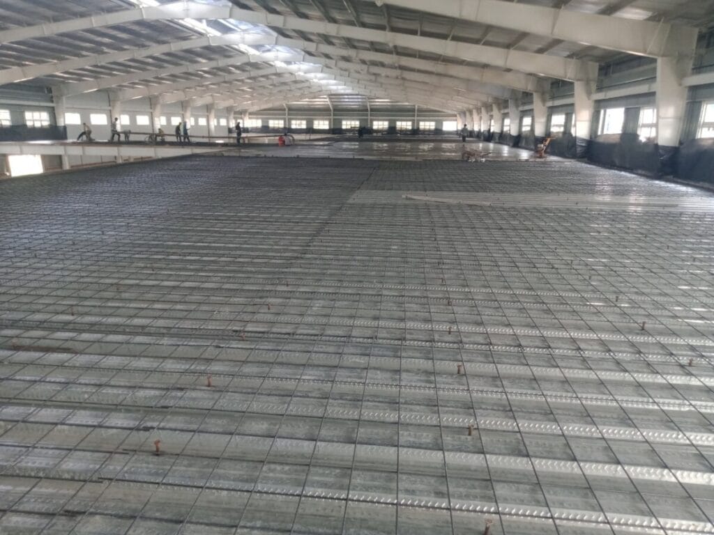 Lưới thép hàn đổ sàn nhà xe, sàn công nghiệp